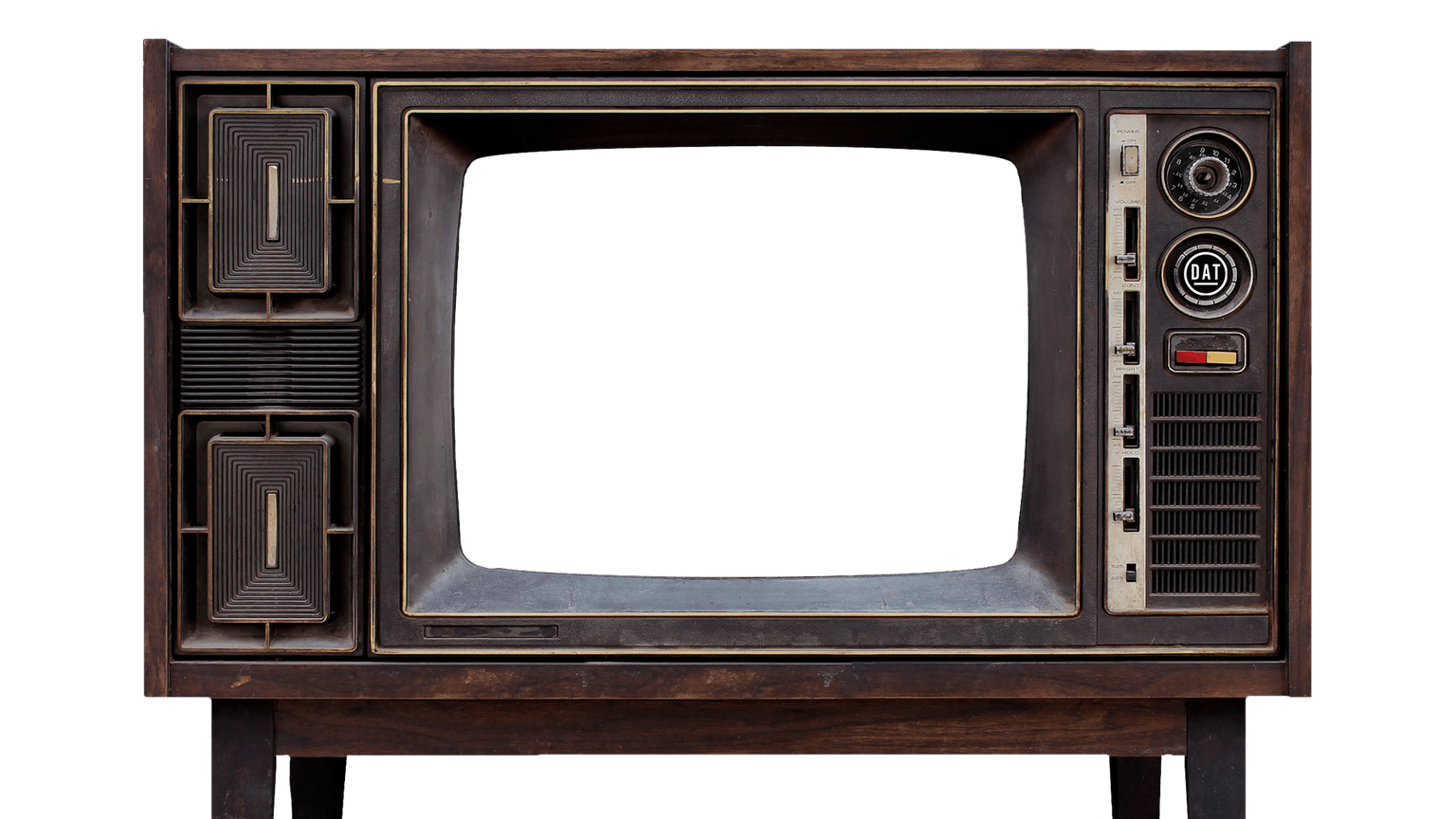 Vintage TV frame